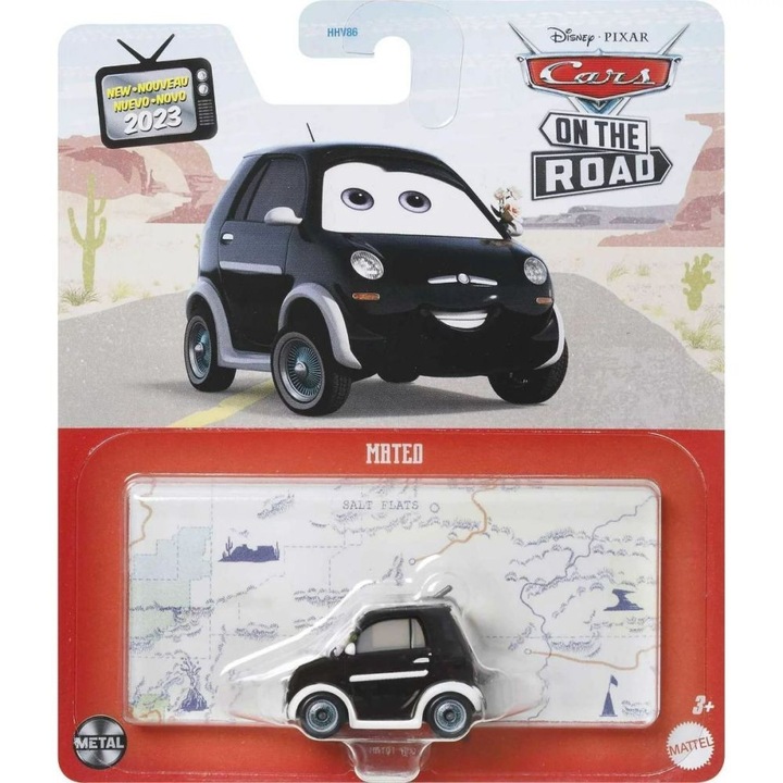 Diecast Disney Cars 3 Autó – Mateo, 1:55