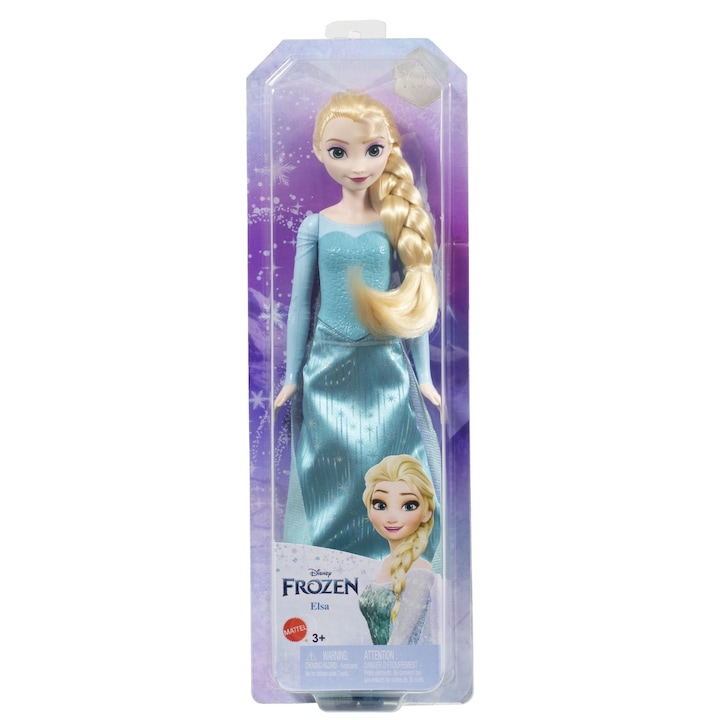 Кукла Disney Frozen II - Елза, С дълга рокля