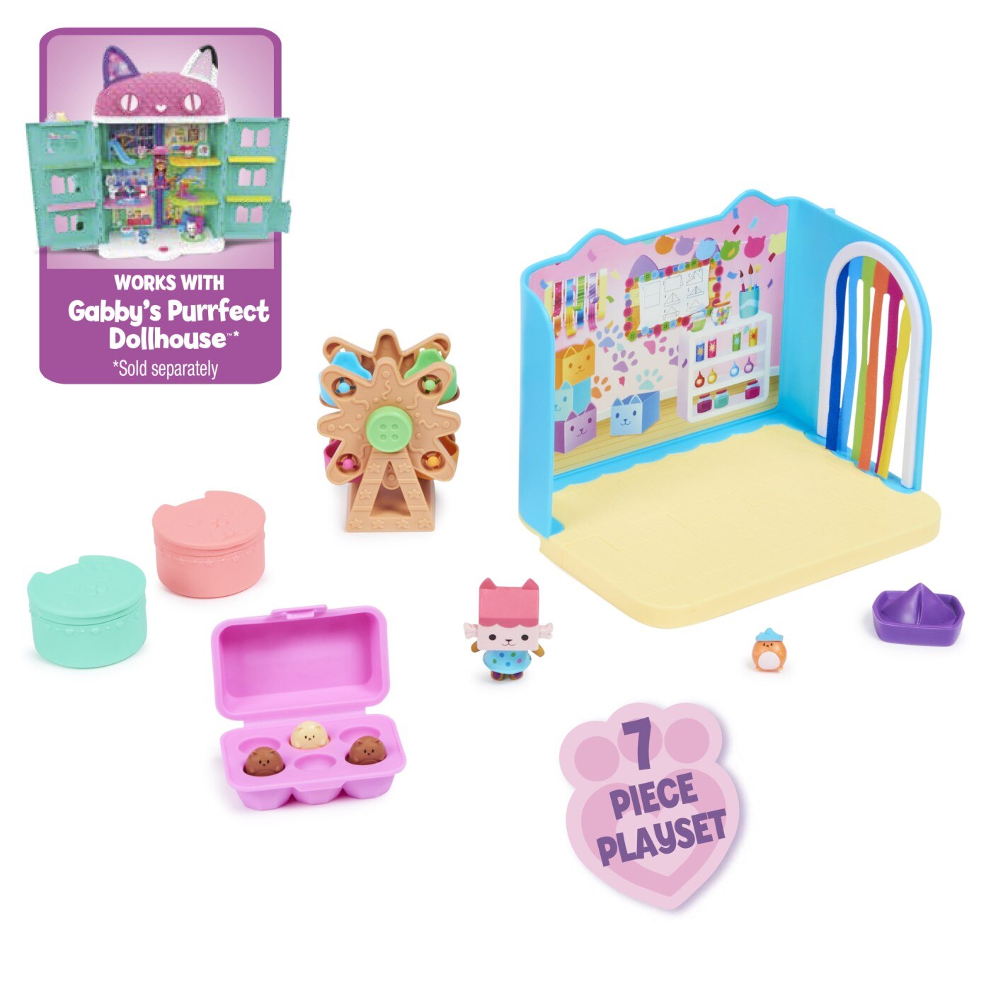 Set de joaca Gabby's Dollhouse - Camera Deluxe a lui Baby Box - eMAG.ro