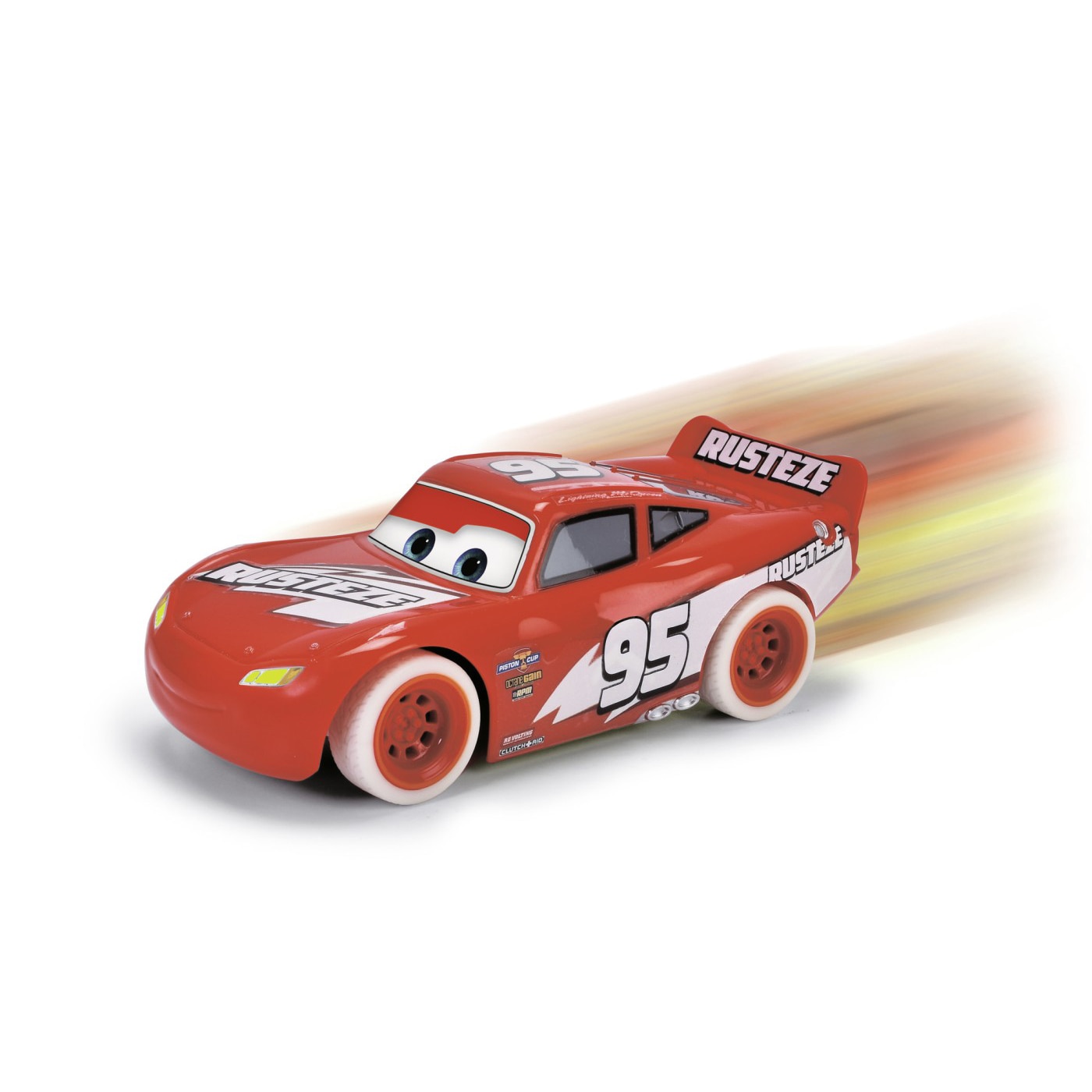 Jada Toys - Glow Racers Auto Lightning McQueen (21 cm) de Disney Pixars Jada Toys - Glow Racers Auto Lightning McQueen (21 cm) de Disney Pixars