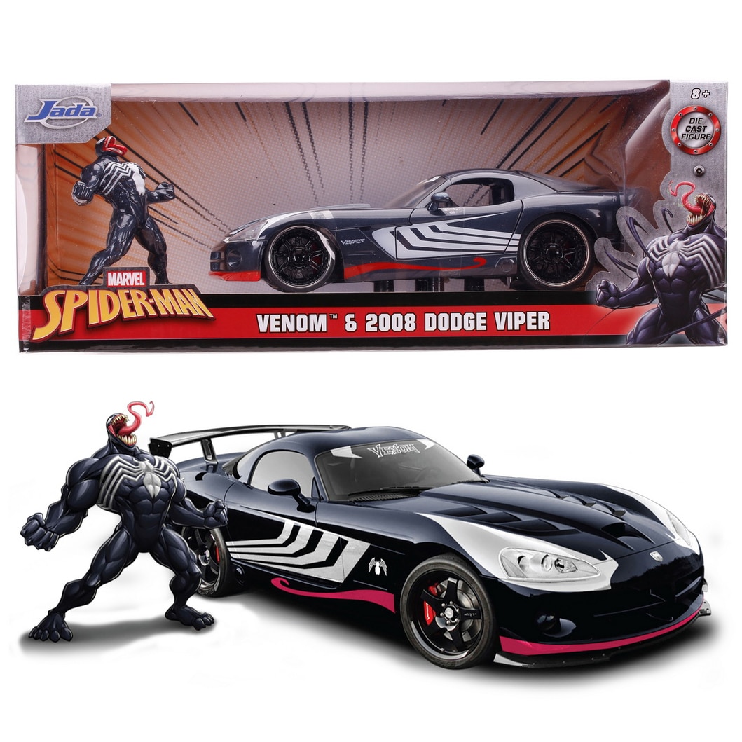 Masinuta diecast Jada Toys - Venom 2008 Dodge Viper, 1;24 - eMAG.ro