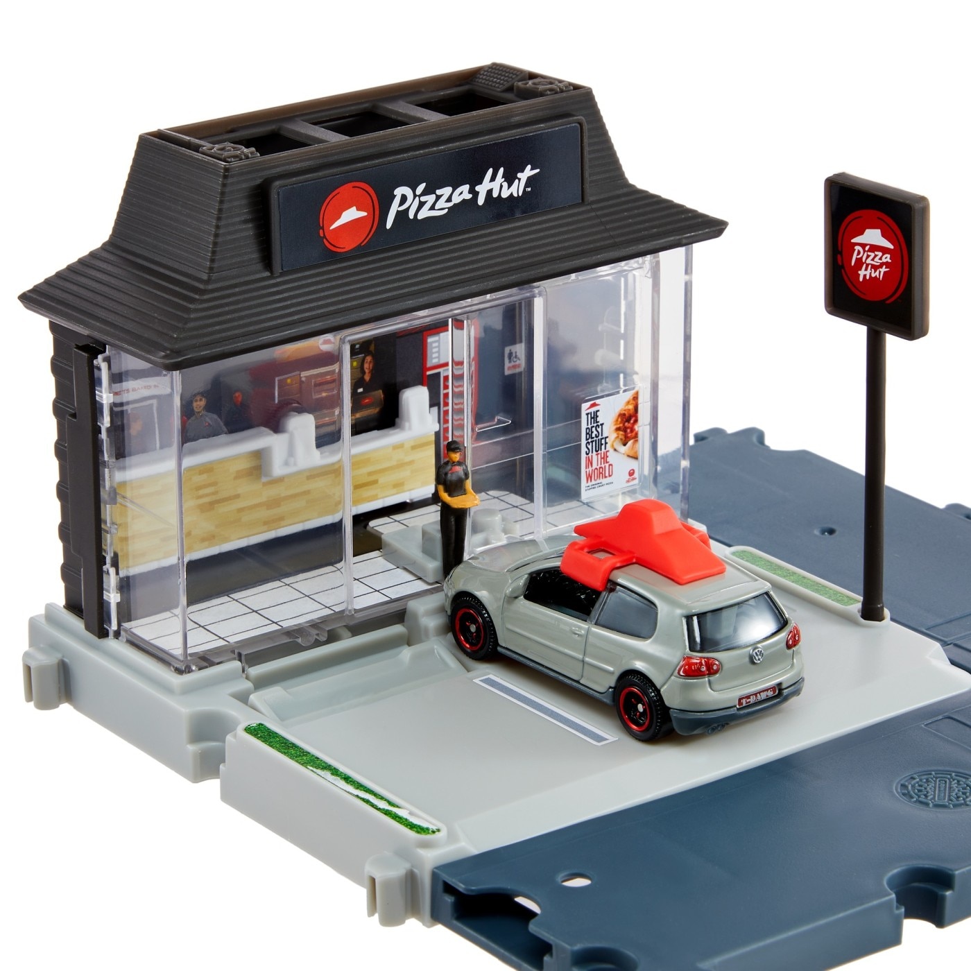 Set de joaca Matchbox - Action Drivers, Pizza Hut - eMAG.ro