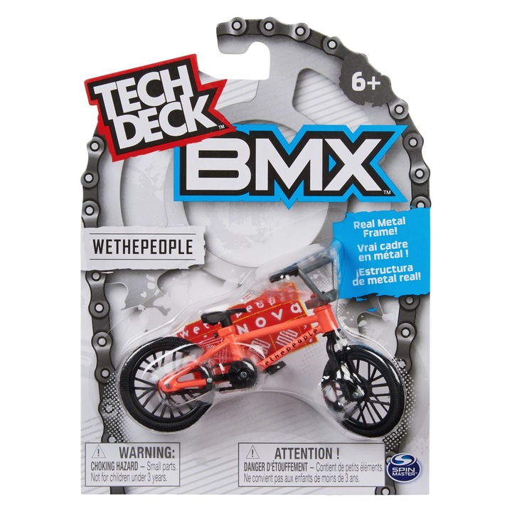 Tech Deck BMX kerékpár - Wethepeople, piros