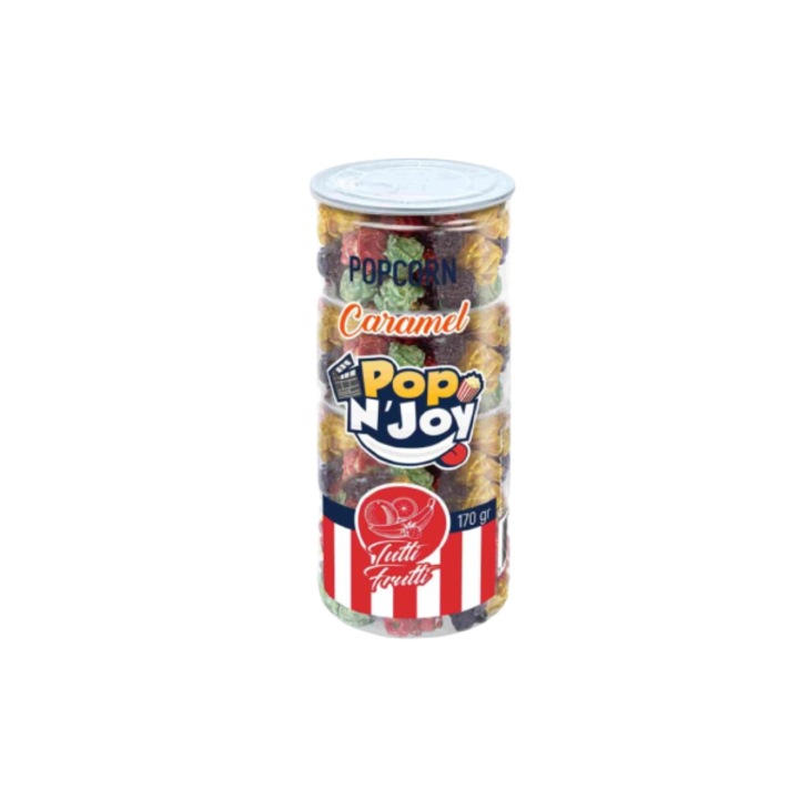 Popcorn Tutti Frutti POP N JOY, 170 g