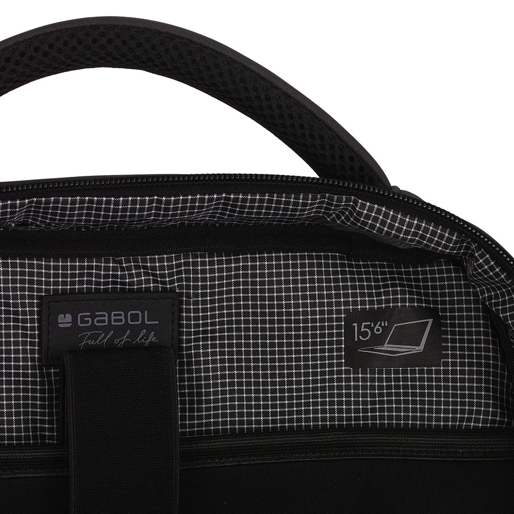 Rucsac business, Gabol, Reflect, Pentru laptop, 15 "6", gri
