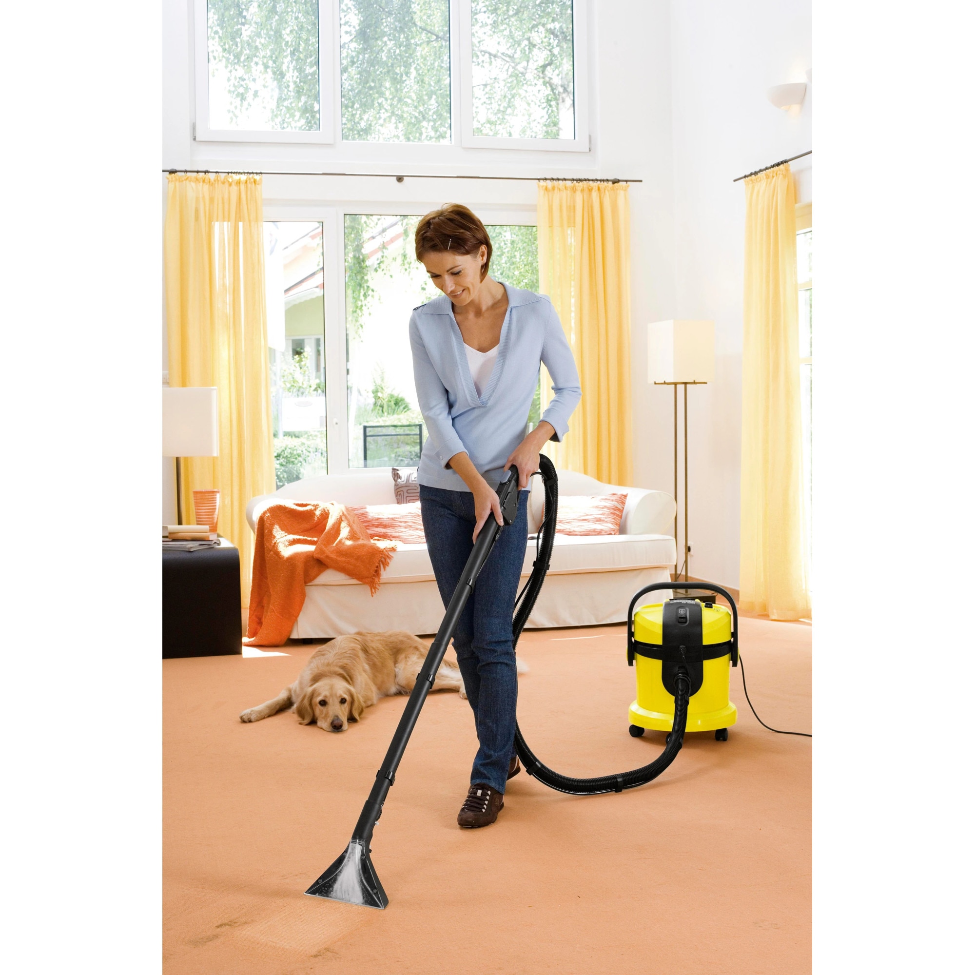 Kärcher SE 4002 Vacuum Cleaner Spraying 40w Black-yellow Carpet
