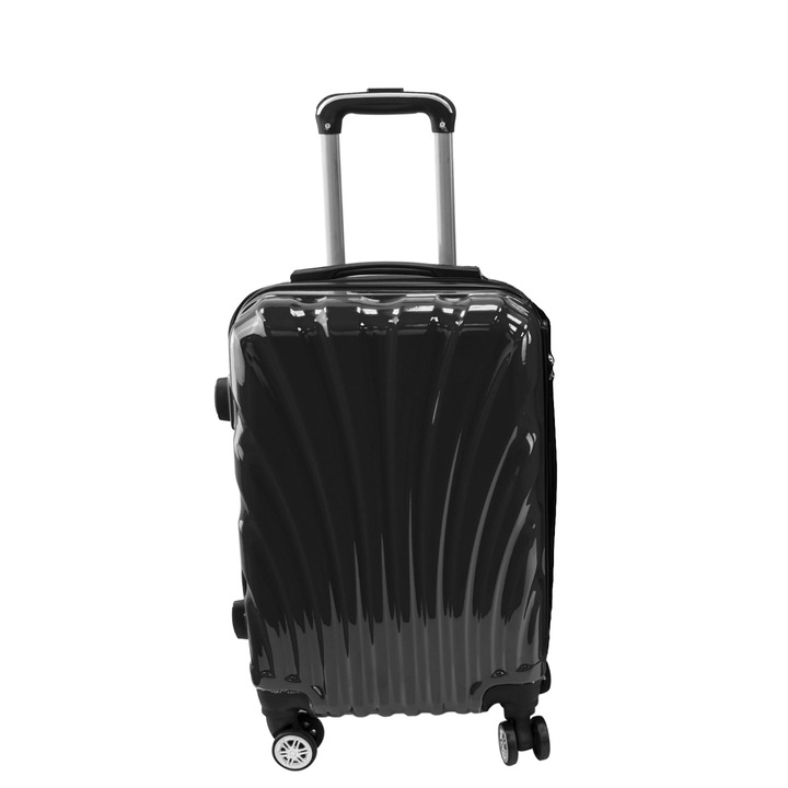 Куфар SQ Professional, Заключващ Механизъм, 77 см, Черен