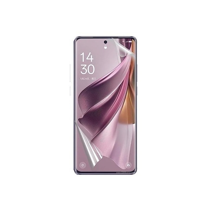 Folie Silicon Upzz Max, Compatibila Cu Oppo Reno 10 Pro 5G, Regenerabila, Case Friendly