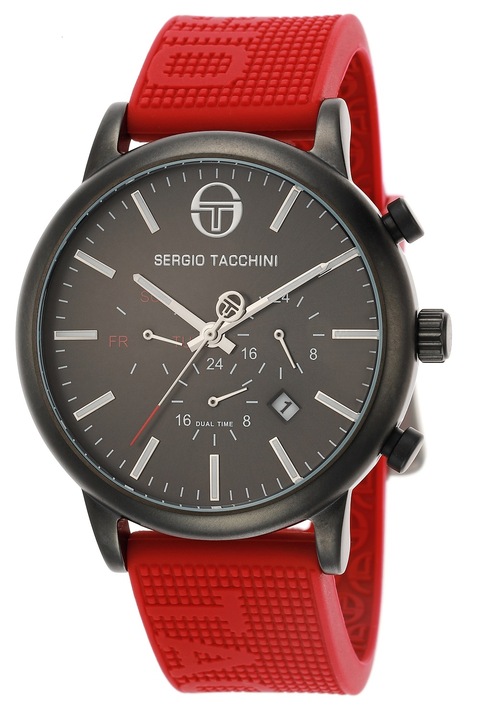 Мъжки часовник Sergio Tacchini ST.1.10081-1, Червен/Черен