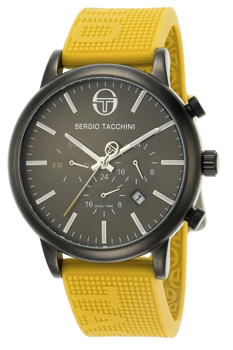 Мъжки часовник Sergio Tacchini ST.1.10081-2, Жълт/Черен