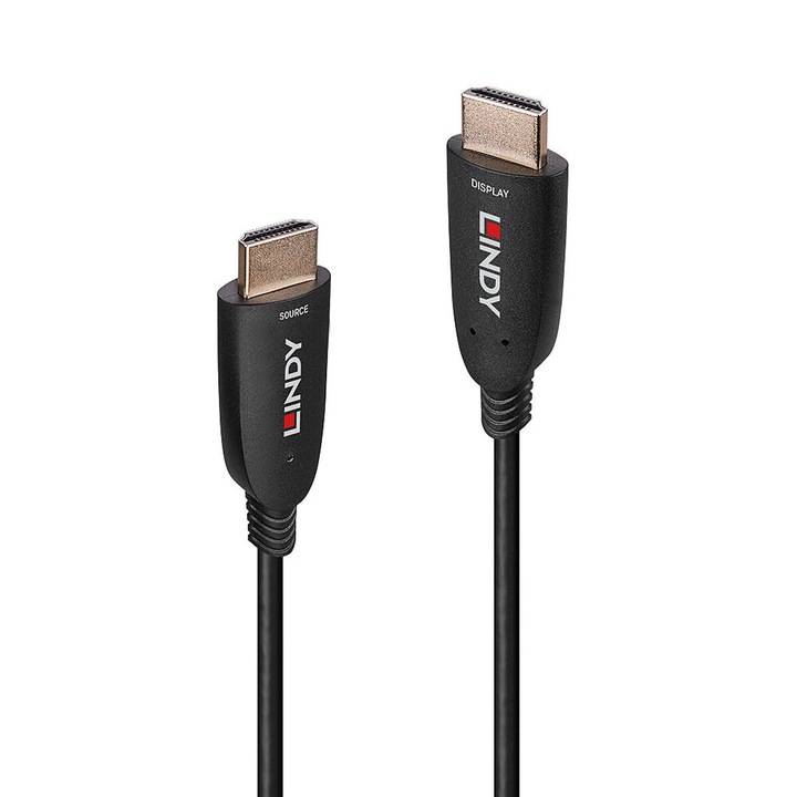 HDMI кабел с оптика, LINDY, 30 м, 8K60