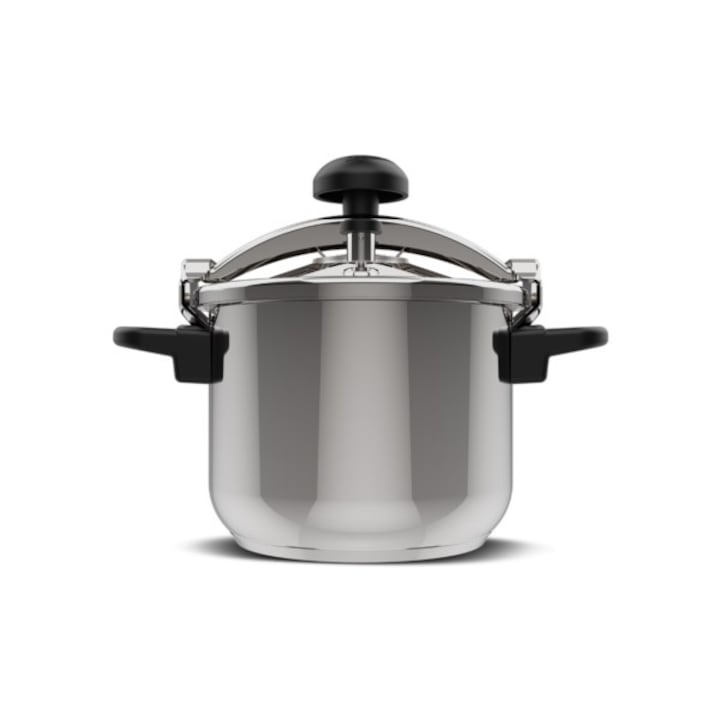 Oala sub presiune, Taurus, Inox, 10l, Argintiu
