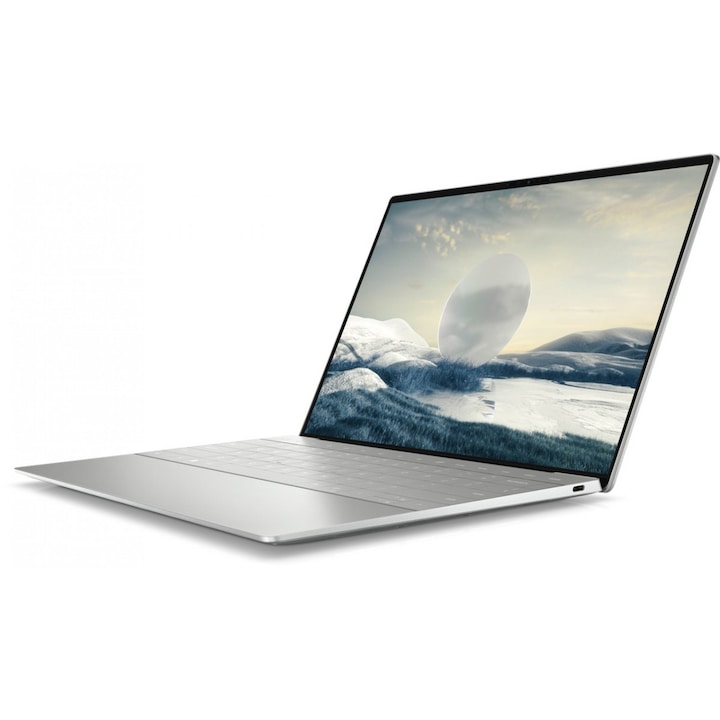 Laptop Notebook, Dell, XPS 13 9320, i5-1240P, 512GB / 8GB, 13.4 inchi, Argintiu
