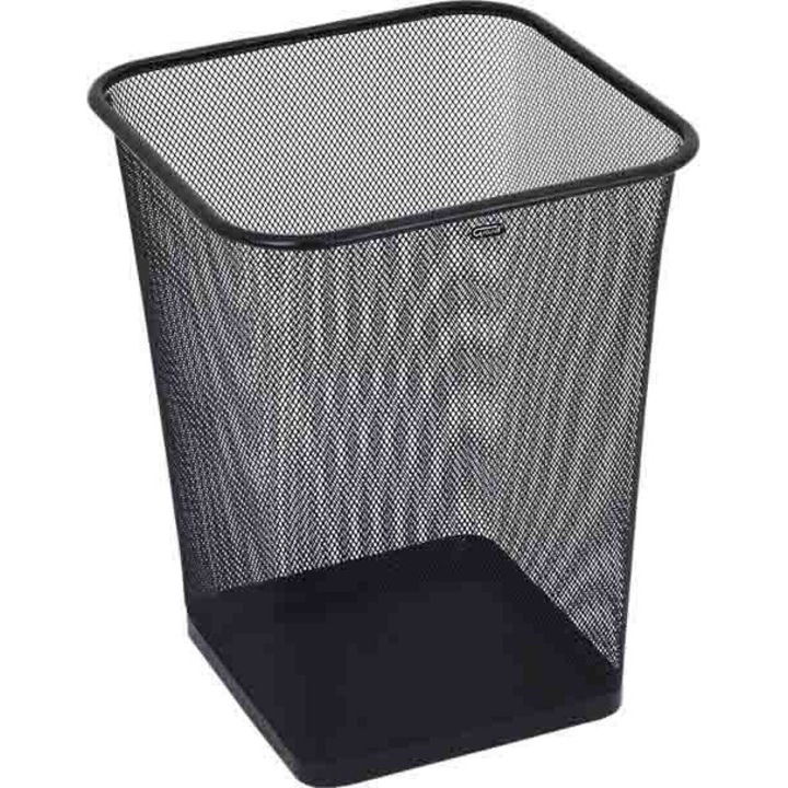 Cos de gunoi, Grand, Metal, 18L, Negru