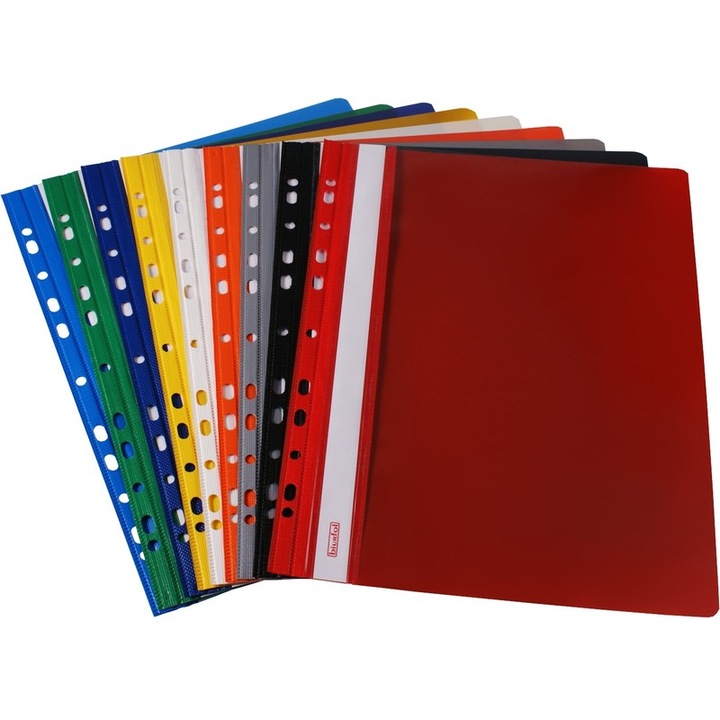 Folder, Biurfol, A5, Multicolor, 10 buc