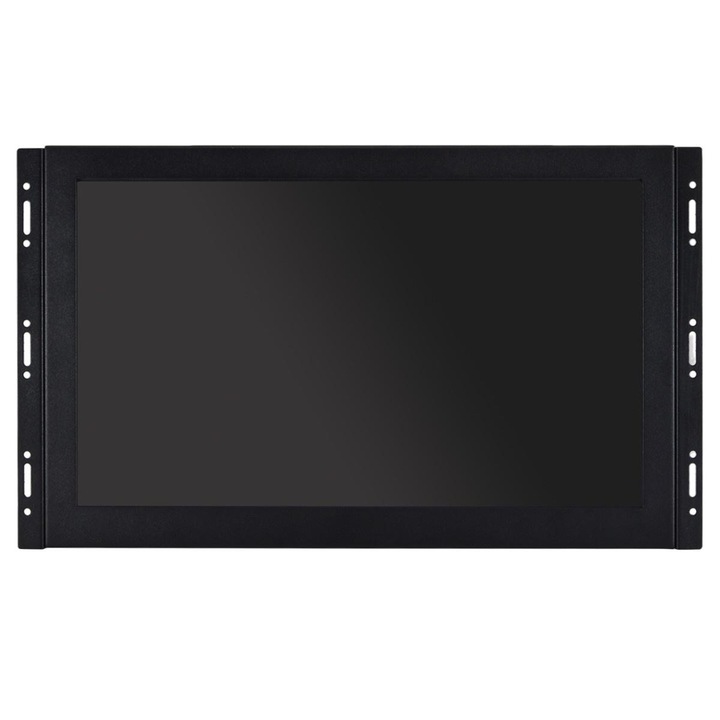 Érintőképernyős monitor, Nvox, 15", Full HD, fekete, 415x240x40mm