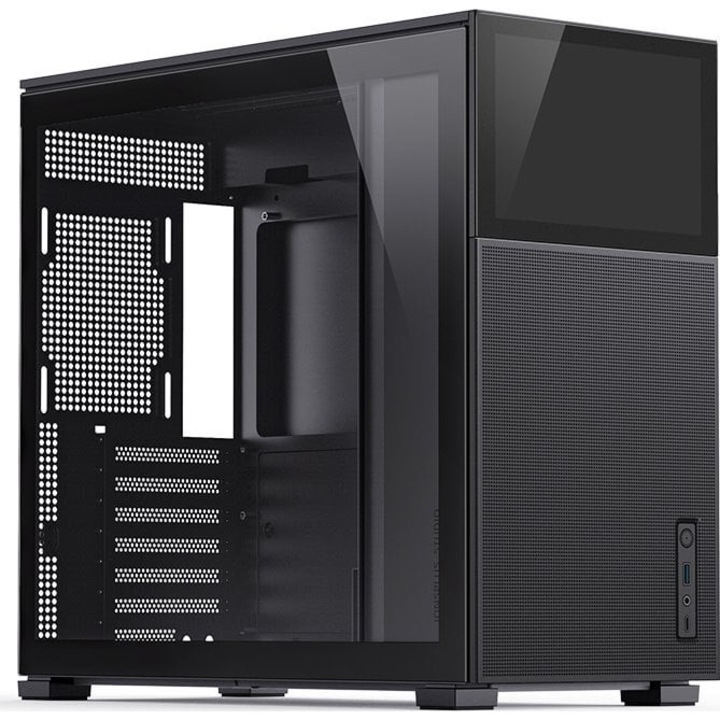 Carcasa Jonsbo D41 MESH Screen ATX, sticla securizata, Negru