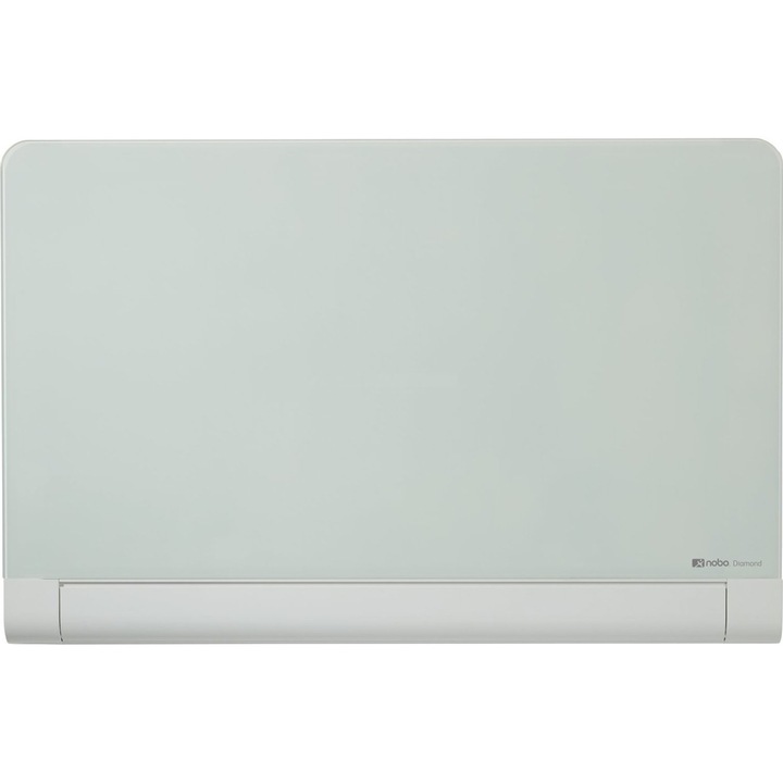 Tabla, Nobo, Panoramic 57", Sticla, Alb, 126 x 71 cm