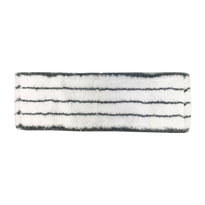 Rezerva Mop, ABC, Microfibra, 40 x 16 cm, Alb/Gri