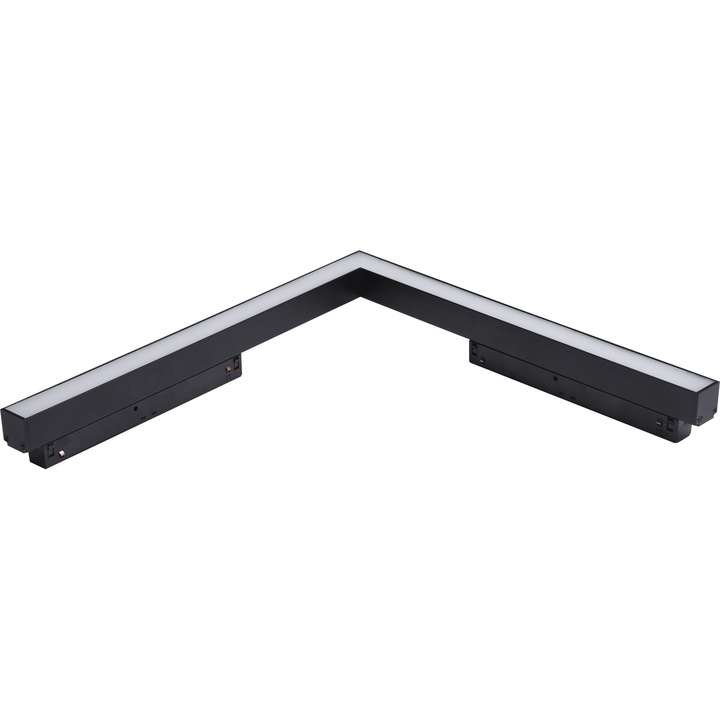 Mágnessínes lámpa, Azzardo, 24W, fekete