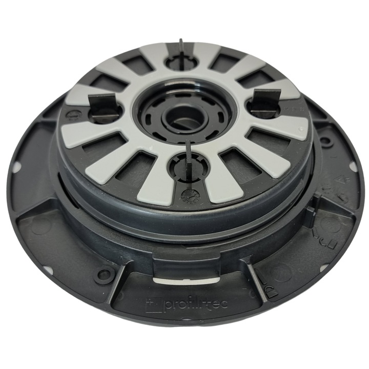 Suport podele flotante, inaltatoare gresie exterior grosime 20 mm, inaltime variabila 28-43 mm, rost 4mm, diametru 130/190 mm, rezistenta 1400kg, cu disc antivibrant, SUPAL4FX