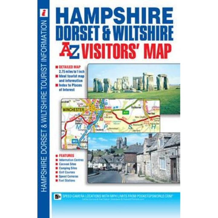 Hampshire, Dorset & Wiltshire Visitors Map