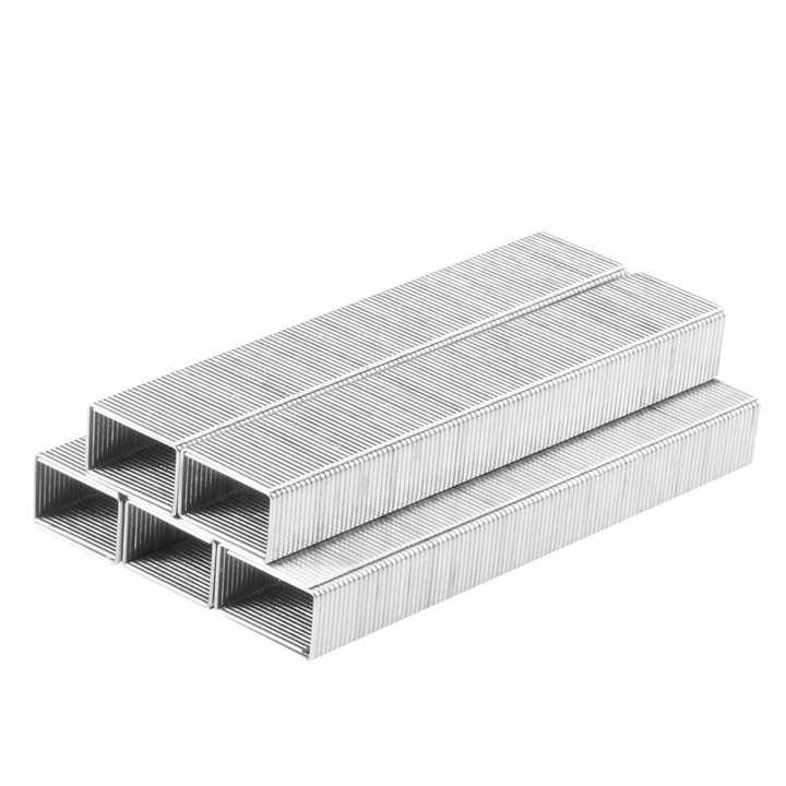 Set 1000 de capse, Top Tools, 8 mm, Gri