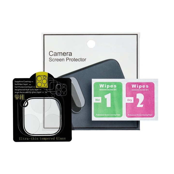 Стъклен протектор за камера Omni за Iphone 13 Pro 13 Pro Max, прозрачен