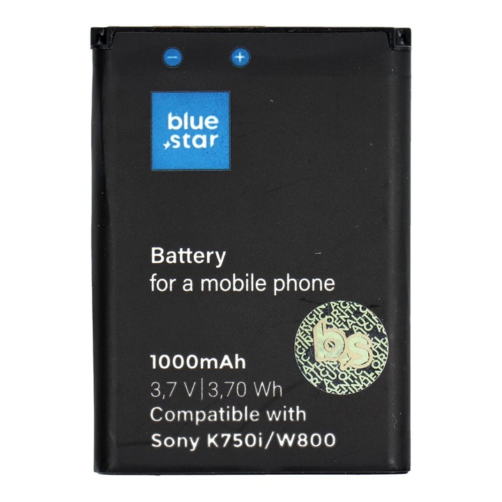 Baterie pentru Sony Ericsson K750i/W800/W550i/Z300 1000 mAh Li-Ion Blue Star PREMIUM