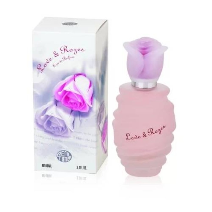 Apa de parfum, Real Time, Love & Rozes, 100 ml