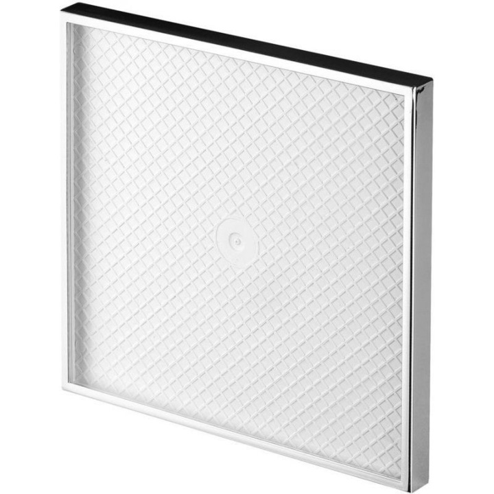 Ventilator pentru baie, Awenta, Plastic, 125mm, Alb/Argintiu