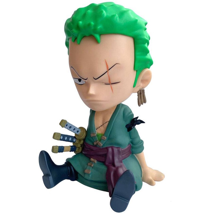 Figurina Plastoy, One Piece Zoro, Multicolor