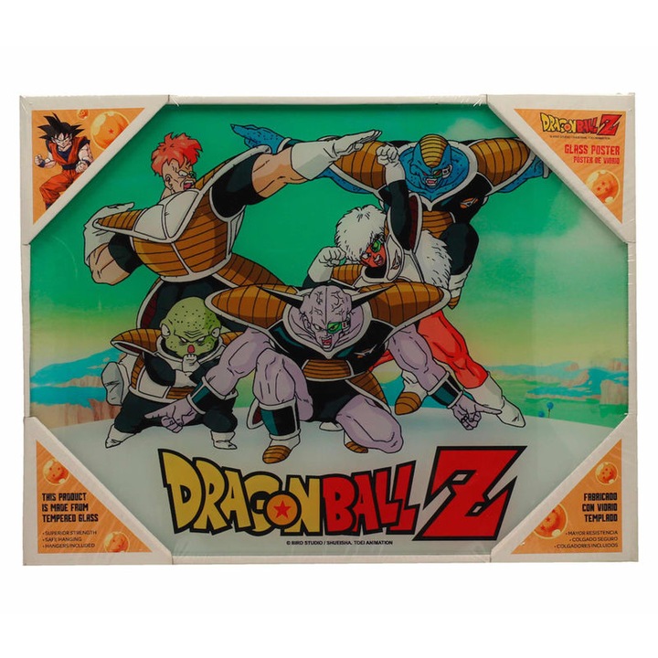 Плакат Dragon Ball Special Forces, SD играчки, стъкло, многоцветен