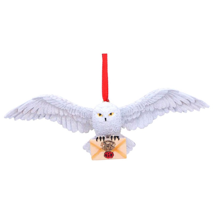 Decoratioune pentru agatat Hedwig Harry Potter, Alb