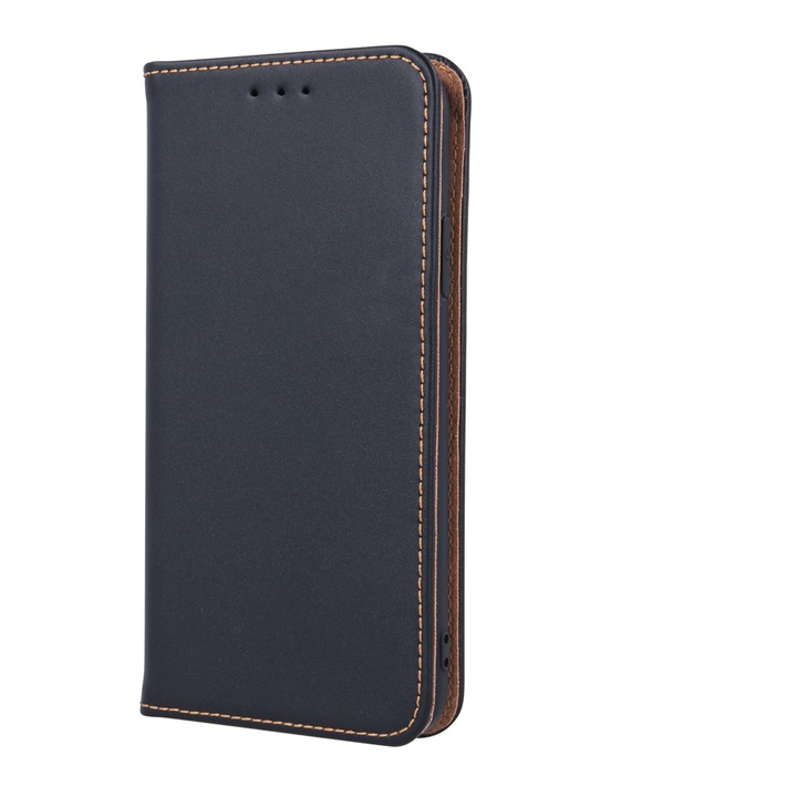 Кожен калъф, Smart Pro за Samsung Galaxy S23 Plus, черен