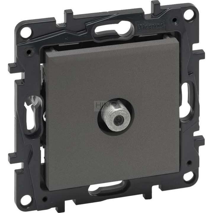 Priza antena, Legrand, Otel tip F TV cu un singur capat