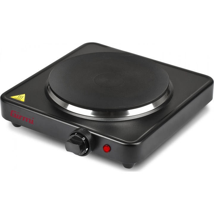 Aragaz electric, Grimi, 1500W, Negru