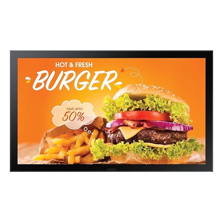 Monitor Format Mare Samsung Professional OH24B 24 inches mat 24h/7 1500cd/m2 S10 Player (Tizen 6.5) (LH24OHBEBGBXEN)