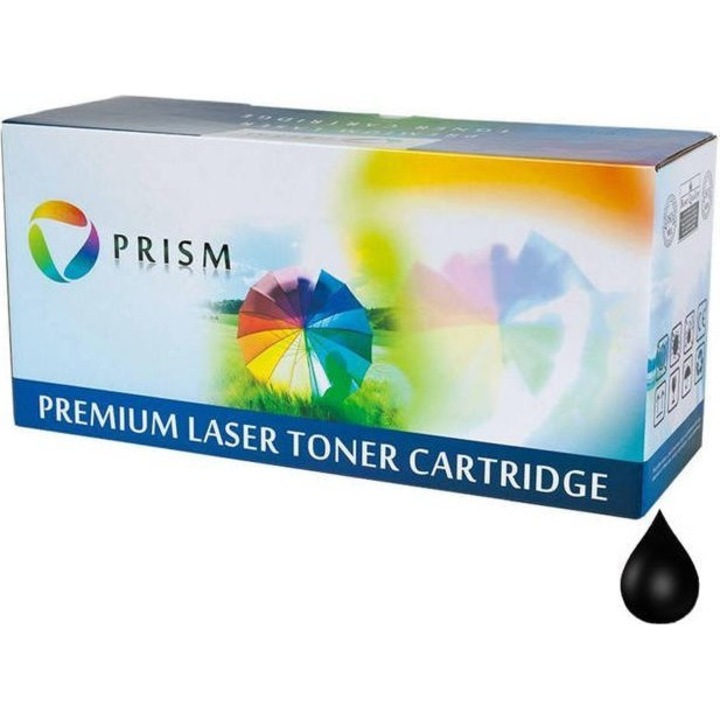 Cartus toner Prism compatibil cu Lexmark, Negru, E360 (ZLL-E360N)