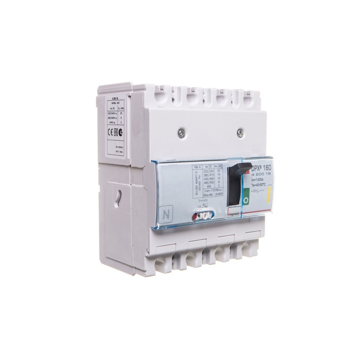 Comutator tabou electric Legrand, 125A/4P/16kA/DPX3, alb
