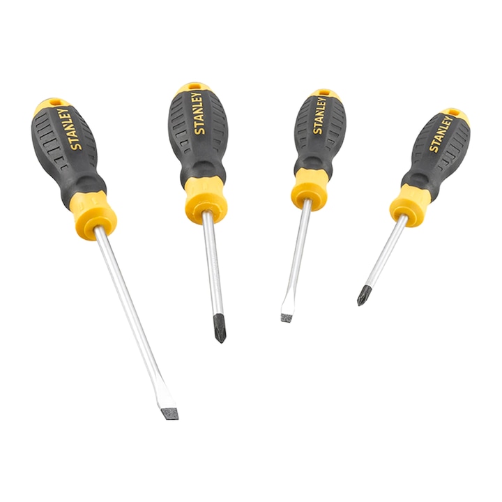 4 db csavarhúzó készlet, Stanley, 2P/2Ph