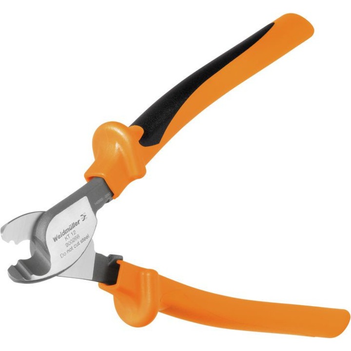 Cleste pentru cablu Weidmuller, 63,5mm, pentru cabluri de cupru si aluminiu, 225mm