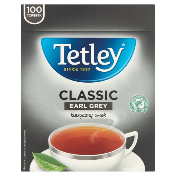 Ceai negru, Tetley, 100 buc