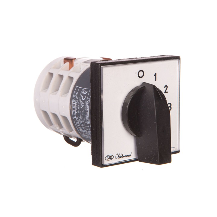 Comutator, Elektromet, Ampermetru, 12A, IP65