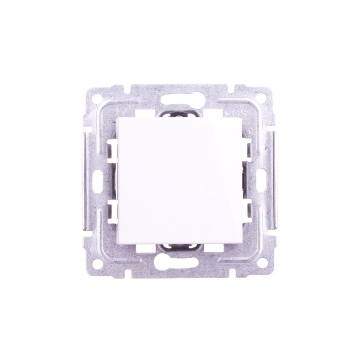 Dante keret nélküli kapcsoló, Kos, fehér, IP20