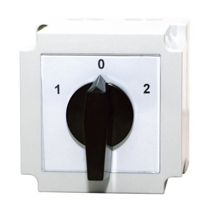 Comunatator siguranta electrica, Apator, Plastic, 16A, Alb/Negru