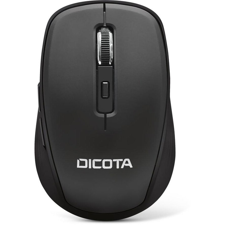 Dicota Travel Wireless Egér - Fekete (D31980)