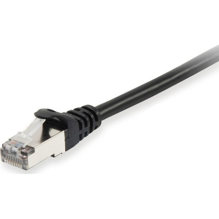 Cablu conector RJ-45, Equip, 2 m, Negru