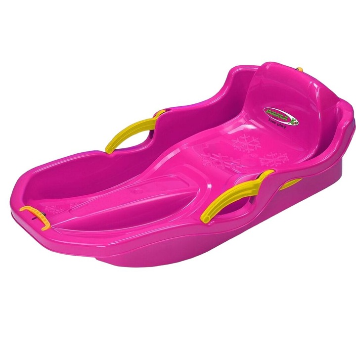 Jamara Snow Play Bob Comfort mit Bremse pink/3+