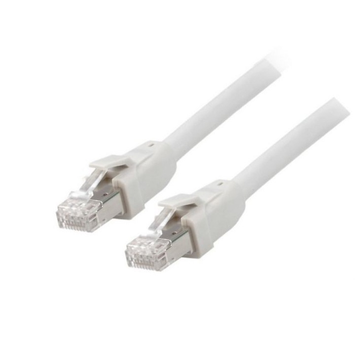 EQuip CAT8.1 S-FTP Patch Cable 2m Grey, 217231, Hálózati kábelek